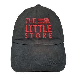 The Little Store 01945 Slideback Hat Black One Size Embroidered 6 Panel